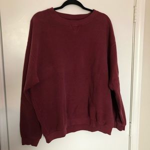 Vintage Maroon Sweatshirt